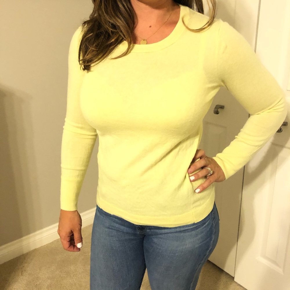 Banana Republic Yellow Sweater